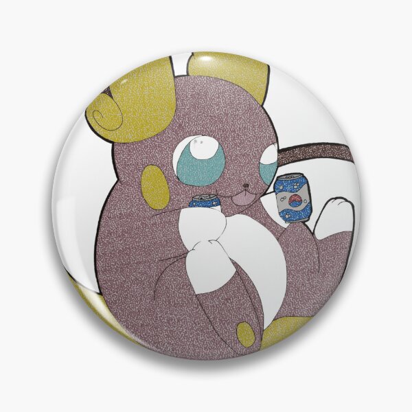 Item preview, Retro Mouse Monster on Surfboard Pointillism designed and sold by Pocket-Pixel.