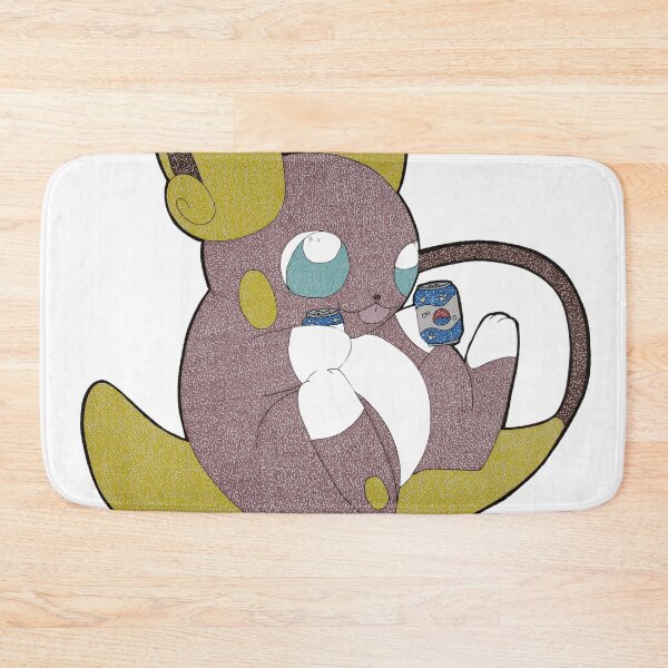 Item preview, Retro Mouse Monster on Surfboard Pointillism designed and sold by Pocket-Pixel.