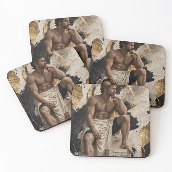 Item preview, Male Physique Art Poster - 145 designed and sold by JC STUDIO.