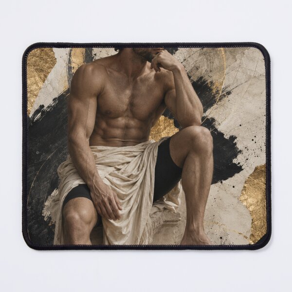 Item preview, Male Physique Art Poster - 145 designed and sold by JC STUDIO.