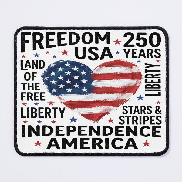 Item preview, Freedom 250: The American Heart Commemorative designed and sold by LiveLearnCreate.