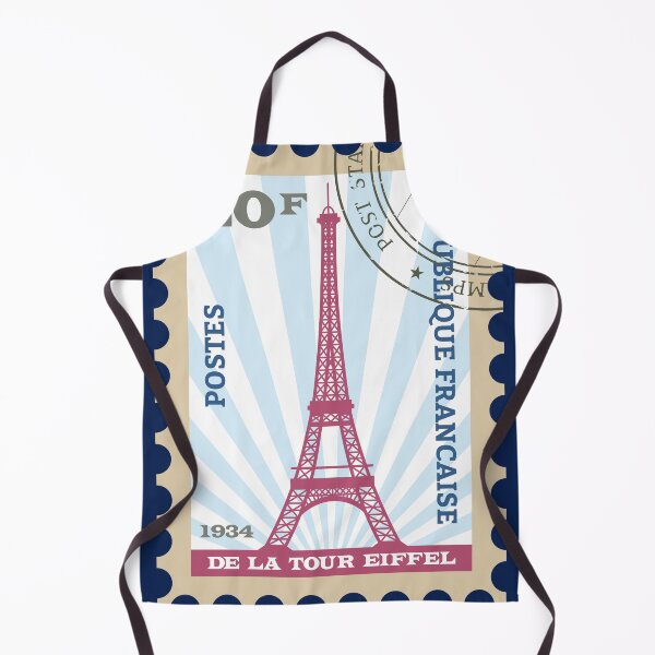 Item preview, Eiffel Tower Vintage Postage Stamp designed and sold by thelivingrp.