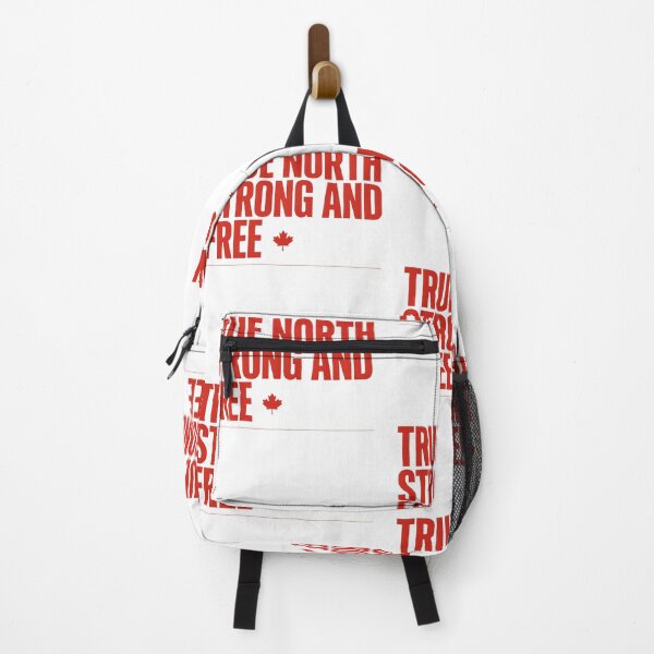 Item preview, True North Strong and Free  | Patriotic Canada Day | Proud Canadian Maple Leaf Graphic designed and sold by InspiredCreatives.