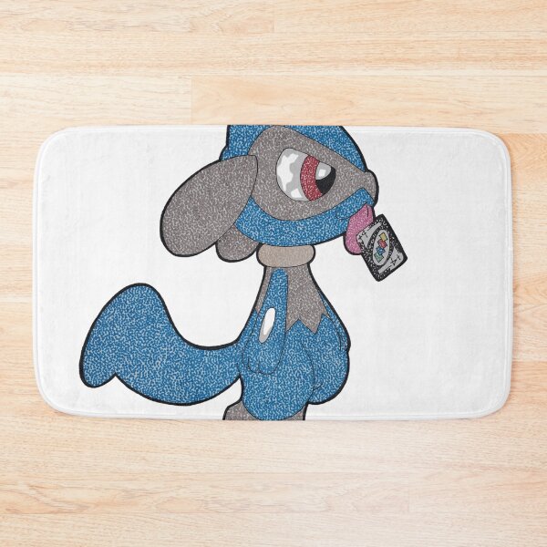 Item preview, Edgy Blue Wolf Monster Card Game Stipple designed and sold by Pocket-Pixel.