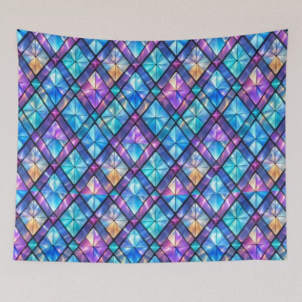 Item preview, Diamond Prism Stained Glass Pattern designed and sold by Dresut.