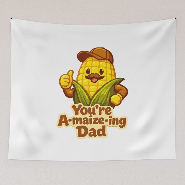 Item preview, A-Maizing Dad – Corn designed and sold by LuveraxArt.