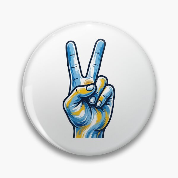 Item preview, Football Victory Hand Sticker designed and sold by artdesigner92.