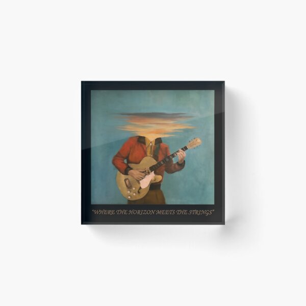 Item preview, Painterly Guitar Player Horizon Head designed and sold by Prof4Artist.