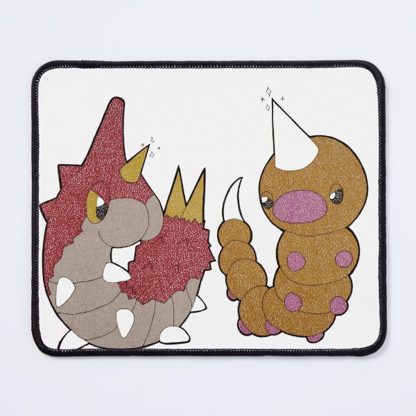 Item preview, Cute Caterpillar Monsters Party Hat Pointillism designed and sold by Pocket-Pixel.