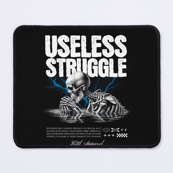 Item preview, Useless Struggle Skeleton Artwork T-Shirt designed and sold by AerynnXIdris.