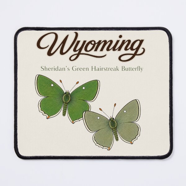 Item preview, Wyoming Sheridan’s Green Hairstreak Butterfly – State Art designed and sold by The-Drip-Studio.