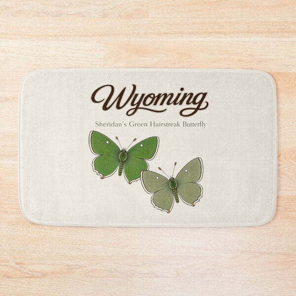 Item preview, Wyoming Sheridan’s Green Hairstreak Butterfly – State Art designed and sold by The-Drip-Studio.