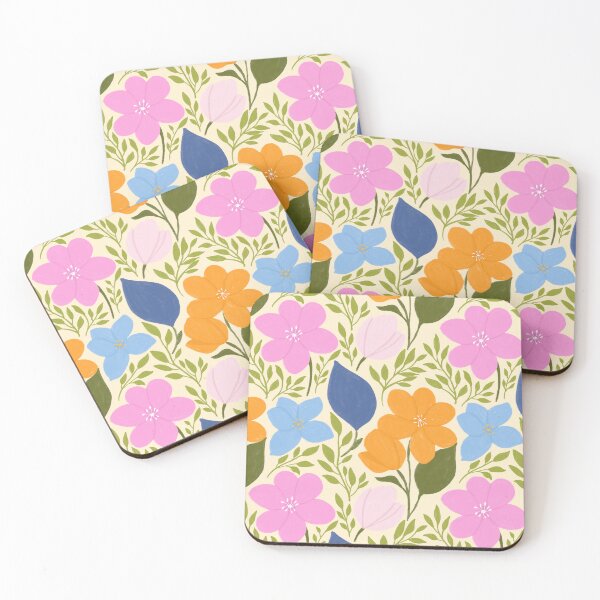 Item preview, Colorful Floral Pattern. Spring Garden Aesthetic designed and sold by AlarconStudio.