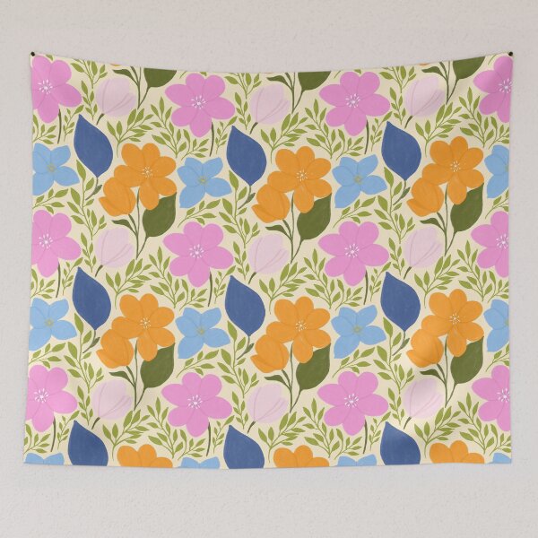 Item preview, Colorful Floral Pattern. Spring Garden Aesthetic designed and sold by AlarconStudio.