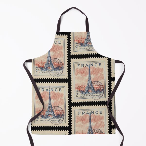 Item preview, Paris France Vintage Postage Stamp Retro Travel Sticker designed and sold by stickercuffs.