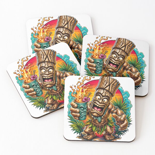 Item preview, Wild Tiki Fire Island Spirit designed and sold by castillomiami.