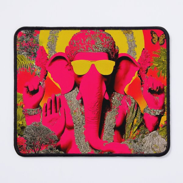 Item preview, Ganesha Radiant Bloom 3D Art Toy Cute Floral Spiritual Art designed and sold by PANNARUK THAILAND.