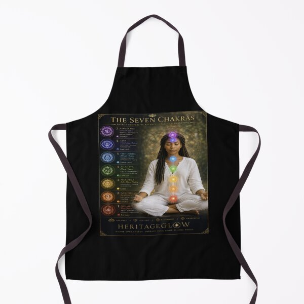 Item preview, The Seven Chakras designed and sold by HeritageGlow.