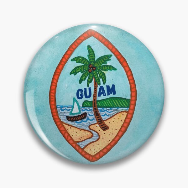 Item preview, Guam Flag designed and sold by DaynaRoyston.