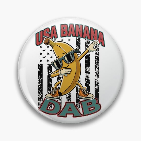 Item preview, Funny Dabbing Banana USA Flag American Patriotic Meme designed and sold by Vermanartist.