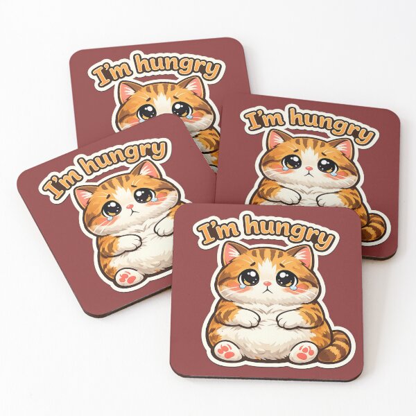 Item preview, This cat is soo hungry like you ? designed and sold by Mohitt09.