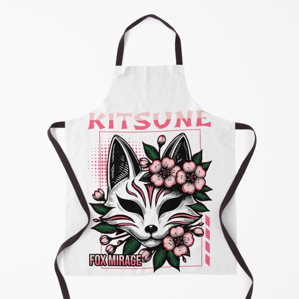 Item preview, Kitsune Fox Mirage Floral Art designed and sold by AerynnXIdris.