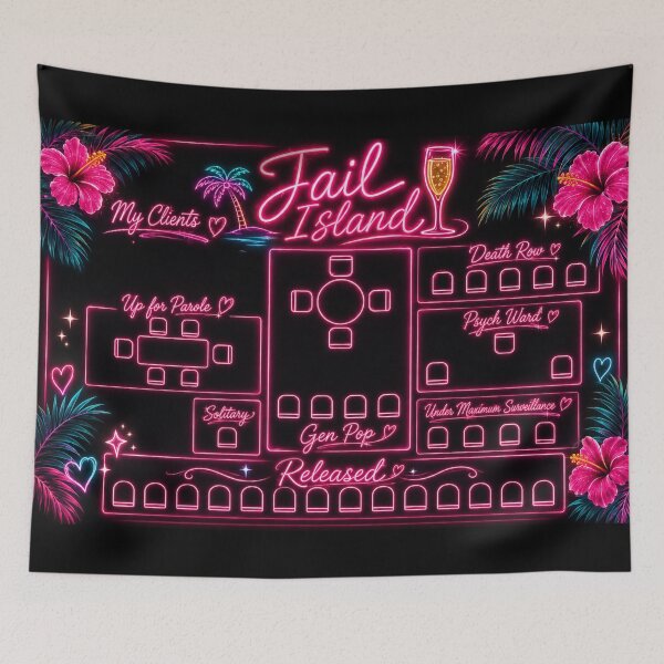 Item preview, Love island seating chart jail designed and sold by VultraVi.