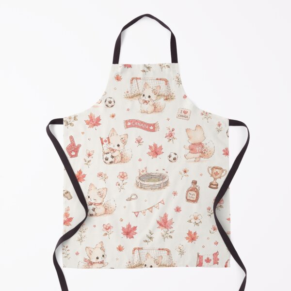 Item preview, Tinia Cute Soccer Fox Pattern | Canada Vancouver Cheer designed and sold by Tingmade Studio.