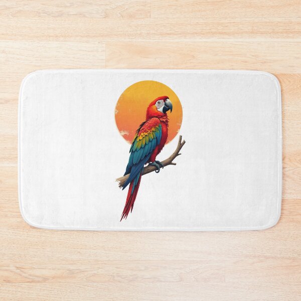 Item preview, Scarlet macaw at Sunset Paradise in Florida Tropical Parrot  designed and sold by piketo.