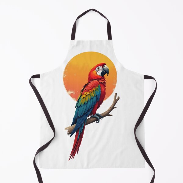 Item preview, Scarlet macaw at Sunset Paradise in Florida Tropical Parrot designed and sold by piketo.