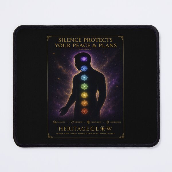 Item preview, Silence Protects Peace & Plans designed and sold by HeritageGlow.