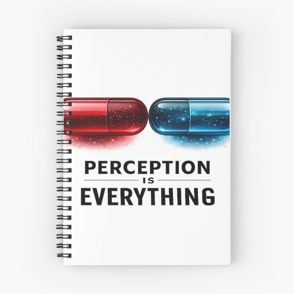 Item preview, Perception is Everything Red Blue Pills designed and sold by color4all.
