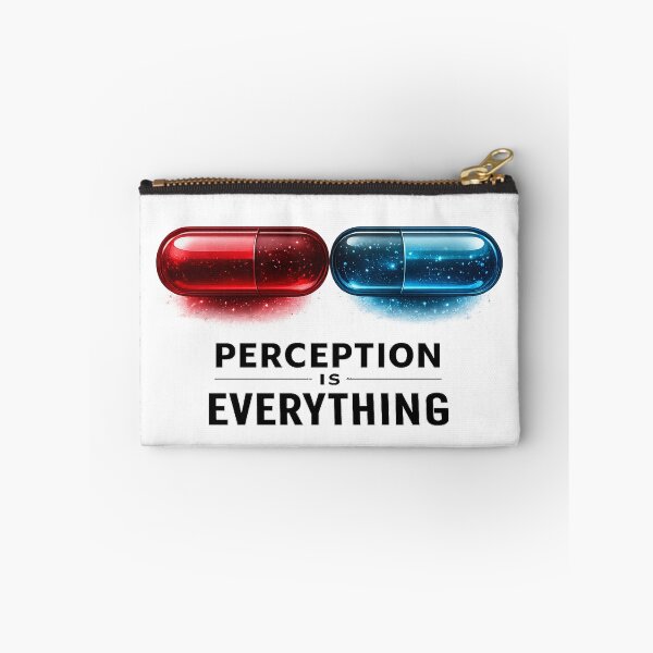 Item preview, Perception is Everything Red Blue Pills designed and sold by color4all.
