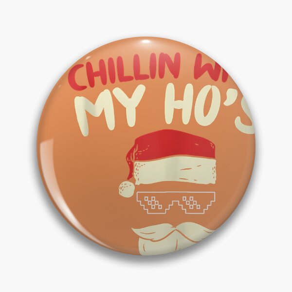Item preview, Christmas Santa Shirt Chillin with My Hos Thug Gift Tank Top designed and sold by JulianBrant.