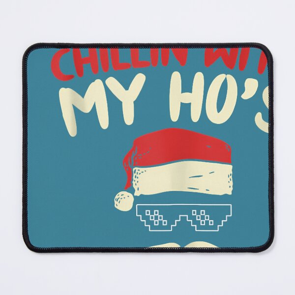 Item preview, Christmas Santa Shirt Chillin with My Hos Thug Gift Tank Top designed and sold by JulianBrant.