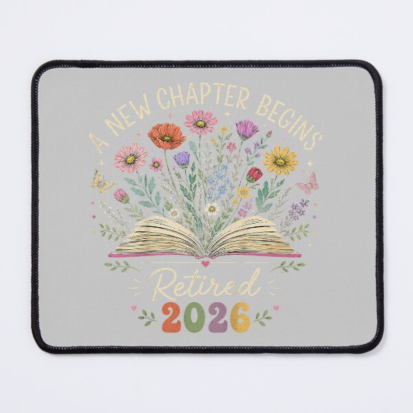 Item preview, Retired 2026 A New Chapter Begins Retirement Teacher Women designed and sold by mjohnson9.