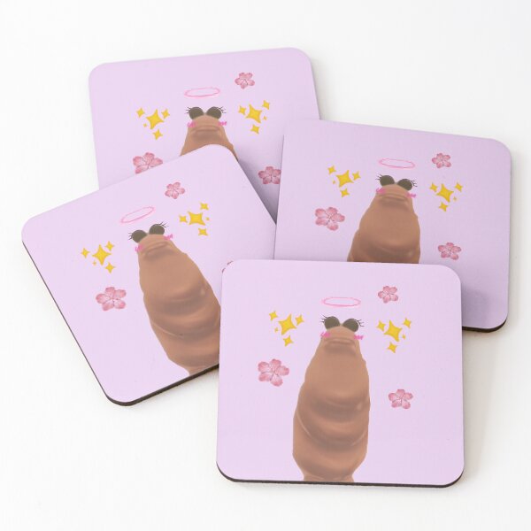 Item preview, Cute Marcus the Worm - Kawaii vrchat Meme - Sticker/Pillow/iPhone case designed and sold by FrogParty.
