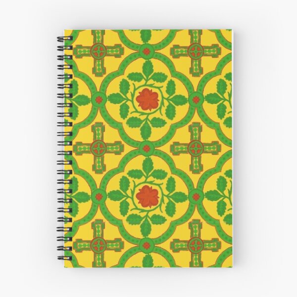 Item preview, Yellow and Green Brocade designed and sold by Anna Pardee Makes.