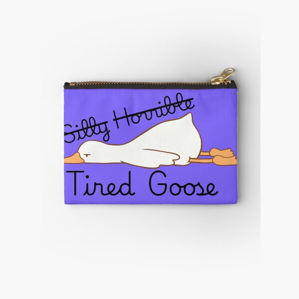 Item preview, Tired Goose – Funny Silly Goose Meme Design designed and sold by ThisIsDebbie.