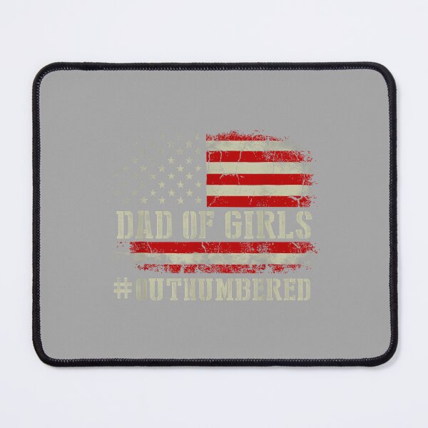 Item preview, Girl Father's Day Daddy & Dad of Girls Outnumbered Funny designed and sold by ArleneRowe.