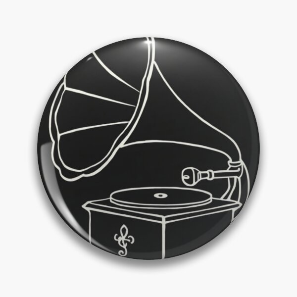 Item preview, Vintage Gramophone Minimalist Line Art designed and sold by redblink store.