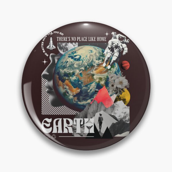 Item preview, Cosmic Earth Human Collage Art  designed and sold by AerynnXIdris.