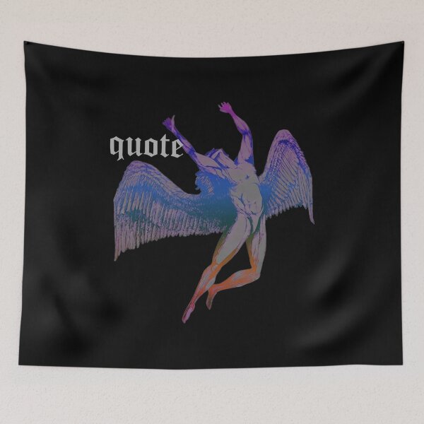 Item preview, Vibrant Winged Figure Dynamic Pose Art designed and sold by Noheqa.