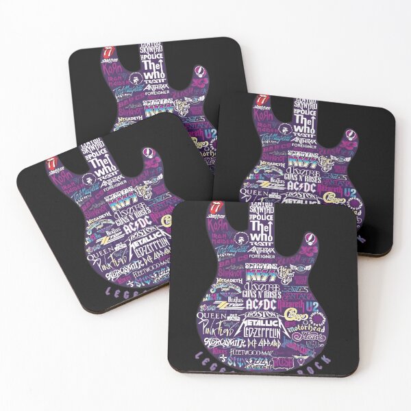 Item preview, Guitar Outline Rock Music Icons Collective designed and sold by Noheqa.