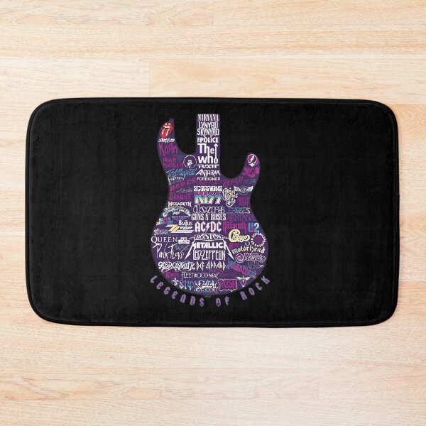 Item preview, Guitar Outline Rock Music Icons Collective designed and sold by Noheqa.