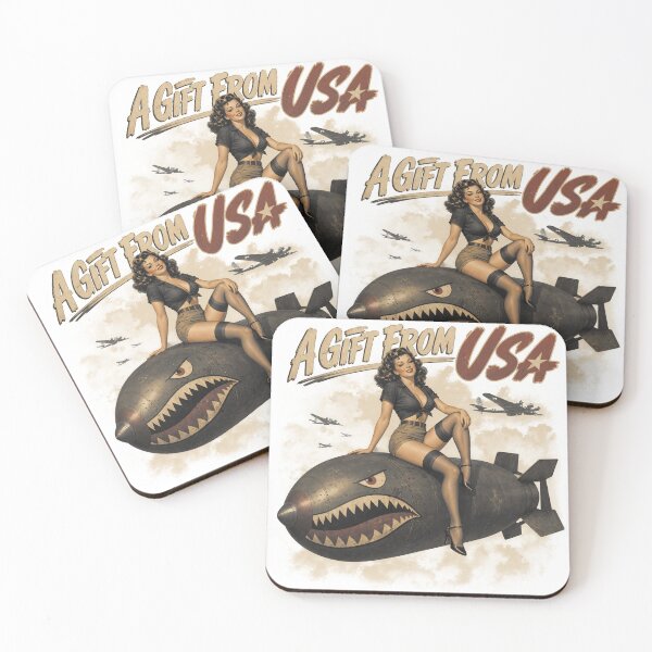 Item preview, Vintage Pinup Bombshell Airforce Poster designed and sold by castillomiami.