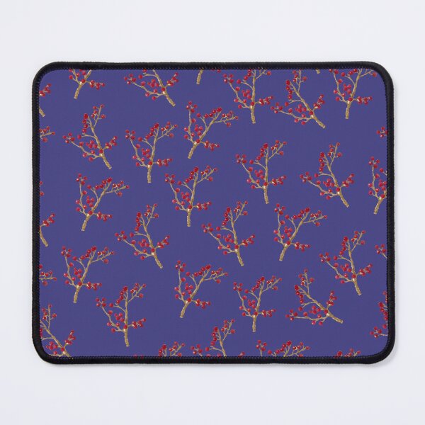 Item preview, Elegant Red Berry Botanical Pattern | color 14 designed and sold by Asmaa Abdul-Azim.
