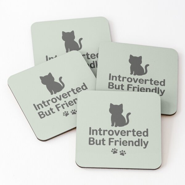Item preview, Introverted But Friendly designed and sold by AliveStyle.