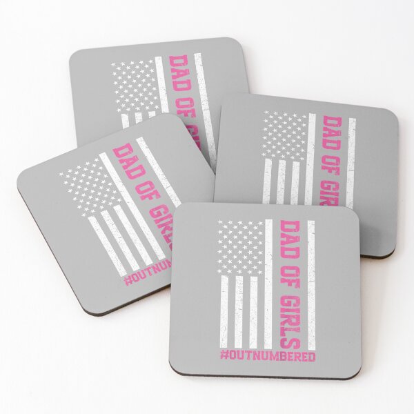 Item preview, Girl Father's Day Daddy & Dad of Girls Outnumbered designed and sold by ArleneRowe.