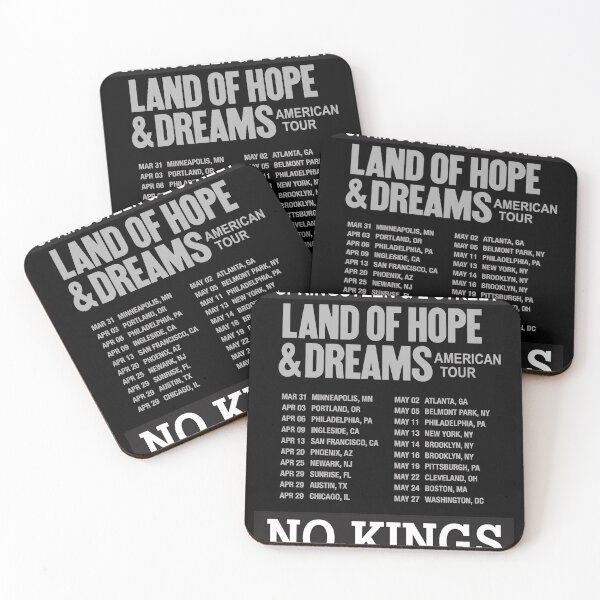 Item preview, Hope Dreams Tour Schedule Distressed Graphic designed and sold by Noheqa.